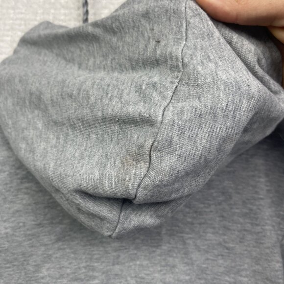 Y2K Tony Hawk Hoodie Boys Grey / Blue Skate Skull AOP Embroidery Full Zip Read - Picture 12 of 12